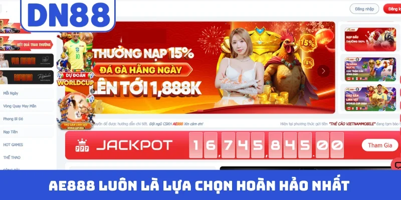 AE888 luôn là lựa chọn hoàn hảo nhất